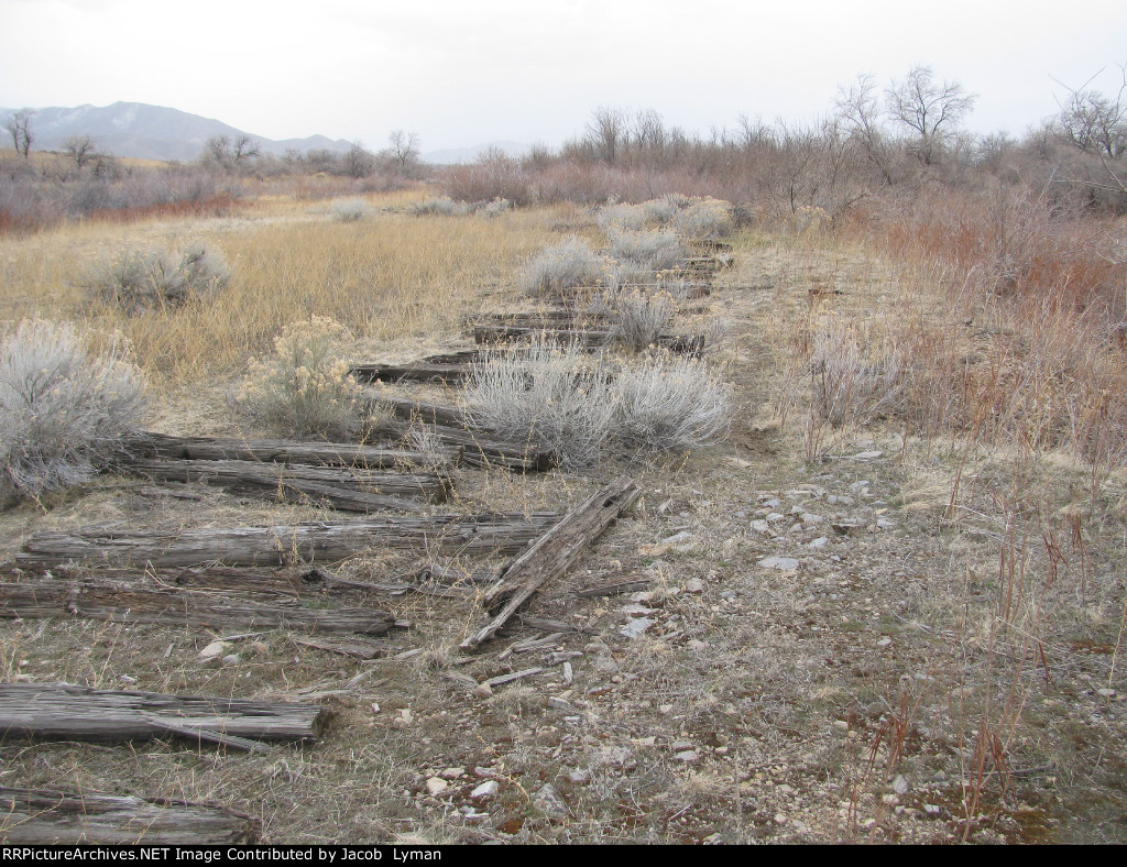 Remnants of the Tooele Valley Railway